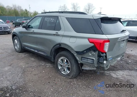 2020 Ford Explorer Xlt z USA, uszkodzony, nr VIN 1FMSK8DH3LGA93850